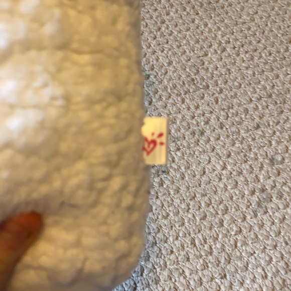 Justice Rainbow Sequin Fuzzy “K” Initial Pillow - Picture 3 of 3